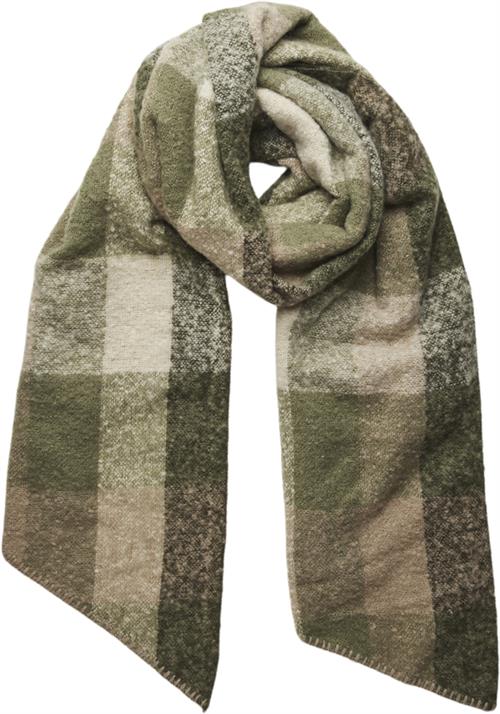 Pieces Pcpyron Checked Long Scarf Noos BC ONE SIZE - Halstørklæder Polyester hos Magasin