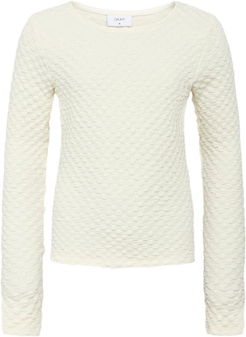 Se Grunt Saron Blouse Str S/10Y - Off White Bluser hos Magasin ved Magasin