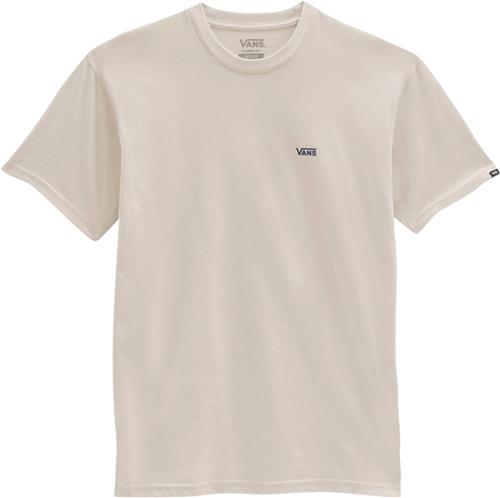 Vans mn Left Chest Logo tee Mand White Kortærmede T-shirts Str M - Bomuld hos Magasin