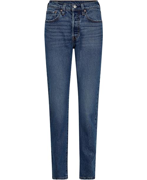 Levi's 501 Jeans FOR Women Erin Cant Kvinde Blå Skinny Jeans Straight Fit Str W32 / L30 - hos Magasin