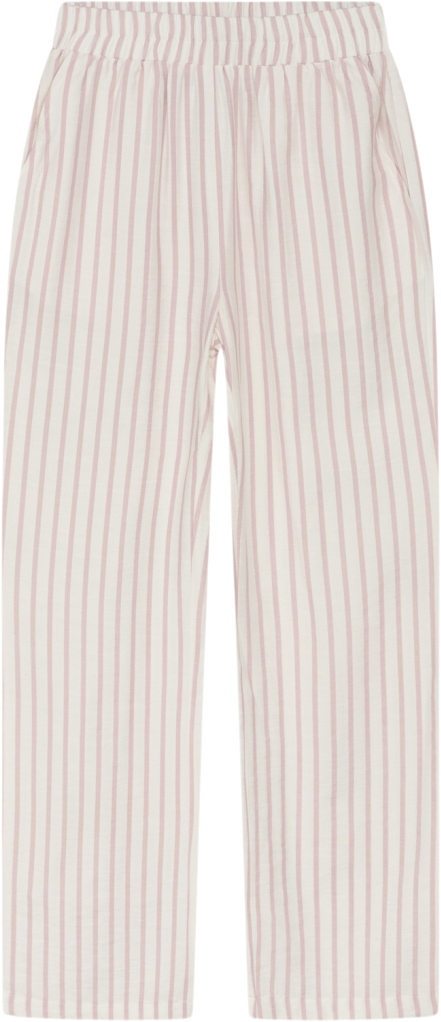 Grunt Evelyn Striped Pant Str XS/8Y - Pink Bukser hos Magasin