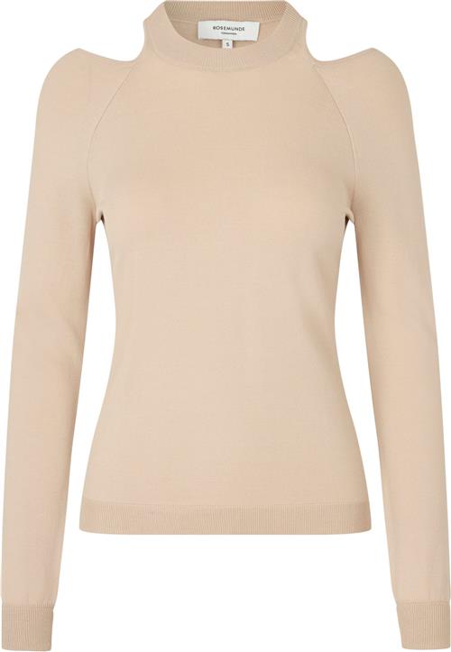 Se Rosemunde Viscose Pullover Kvinde Brun Rullekraver Str S - hos Magasin ved Magasin