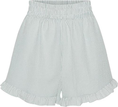 A-VIEW Sonja Shorts Kvinde Green/white Casual Shorts Str 40 - hos Magasin