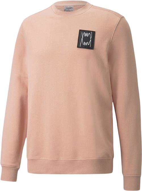 Puma Pivot Special Sweatshirt Mand Pink Sweatshirts Str S - Bomuld hos Magasin