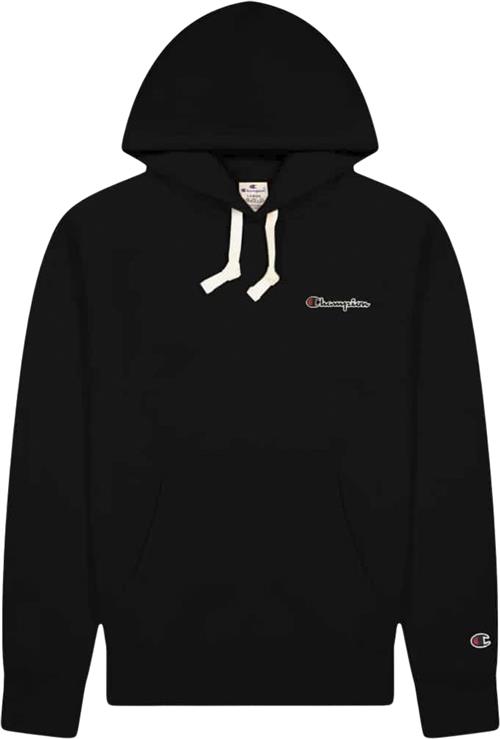 Champion Hooded Sweatshirt Mand Whisperwhite Hoodies Str M - Bomuld hos Magasin