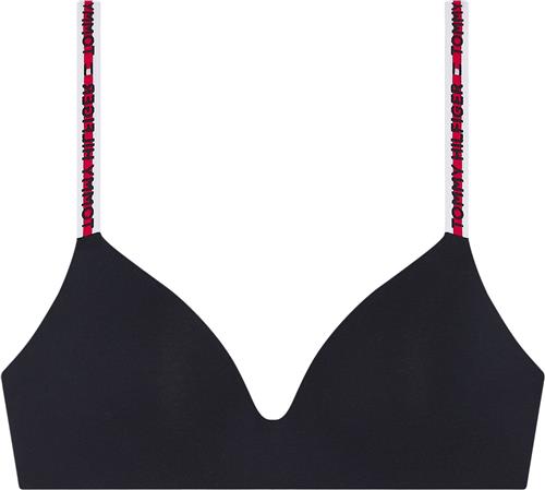 Se Tommy Hilfiger Lightly Lined Triangle BRA Bh'er Uden Bøjle Str 70/A - Bomuld hos Magasin ved Magasin