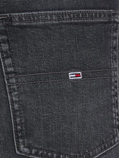 Tommy Hilfiger Izzie HGH SL ANK Ch5188 Kvinde Denim Black Jeans Str 30/32 - Denim hos Magasin