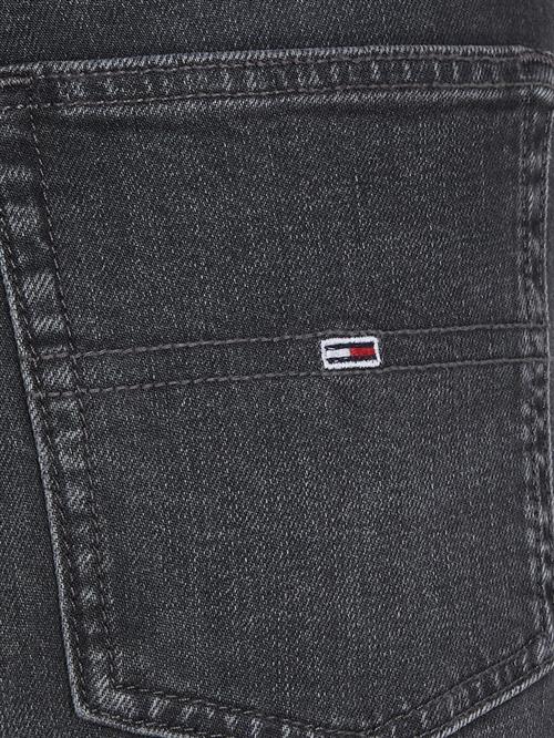 Tommy Hilfiger Izzie HGH SL ANK Ch5188 Kvinde Denim Black Jeans Str 32/32 - Denim hos Magasin