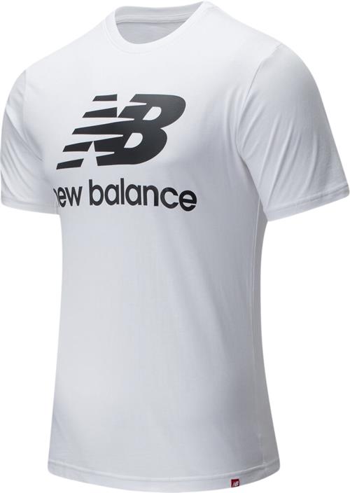 New Balance Essentials Stacked Logo Tshirt S - T-shirts Bomuld hos Magasin