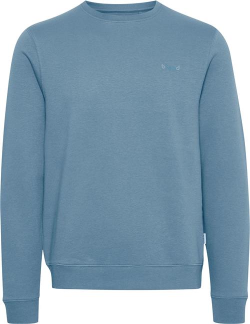 Se Blend Bhdownton Crew Neck Sweatshirt Regu Mand Bluestone Sweatshirts Str M - hos Magasin ved Magasin