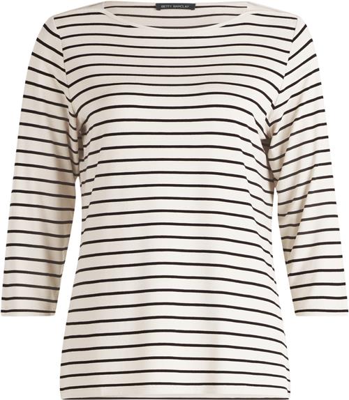 Betty Barclay Shirt Kurz 3/4 Ar Kvinde Sand Langærmede T-shirts Str 40 - hos Magasin