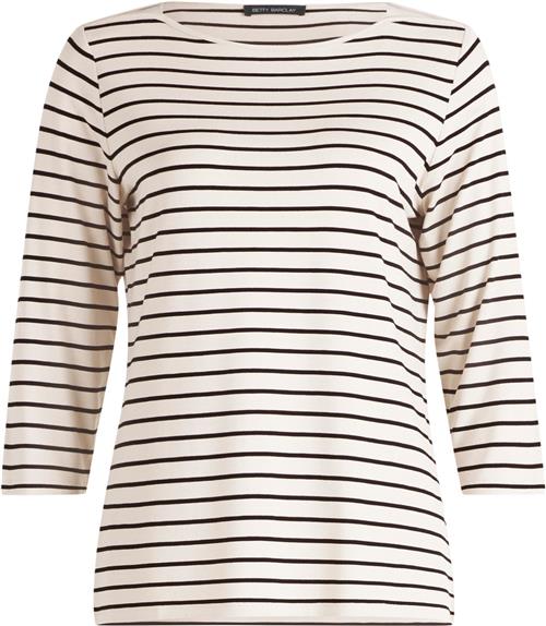 Betty Barclay Shirt Kurz 3/4 Ar Kvinde Sand Langærmede T-shirts Str 38 - hos Magasin