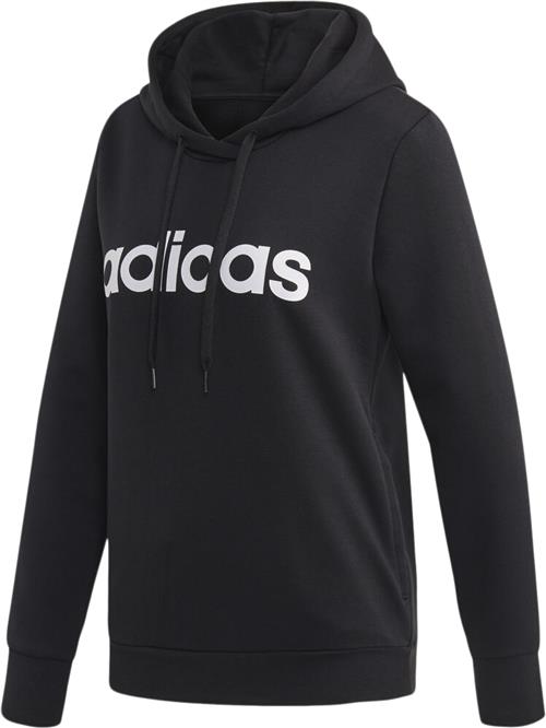 Se adidas Essentials Linear OH Hoodie XS - Hættetrøjer & Sweatshirts hos Magasin ved Magasin