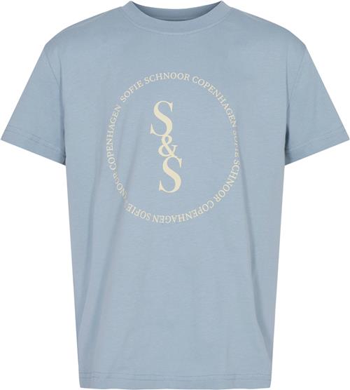 Sofie Schnoor Tshirt Str 14 år / 164 cm - Light Blue Kortærmede T-shirts hos Magasin