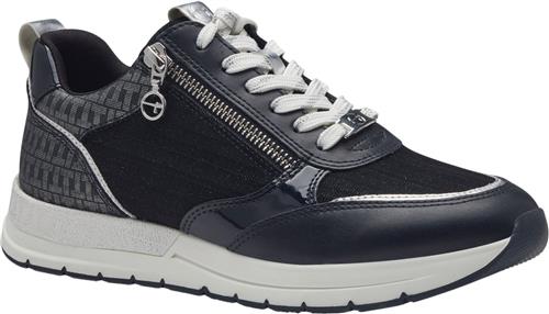 Se Tamaris 123732-41 Kvinde Navy Comb Sneakers Str 42 - hos Magasin ved Magasin