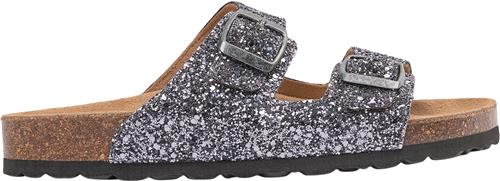 Se Sofie Schnoor Sgmathilde Antique Silver Sandaler Str 33 - hos Magasin ved Magasin