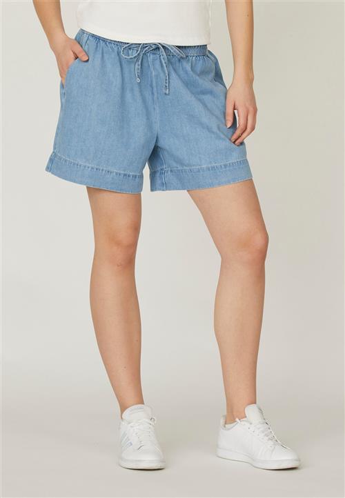 SisterS Point N.Osasho Kvinde L. Blue Wash Casual Shorts Str XS - Denim hos Magasin