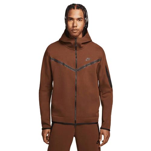 Nike Sportswear Tech Fleece Mand Cacao Wow/black Fleece Str XL - Bomuld hos Magasin