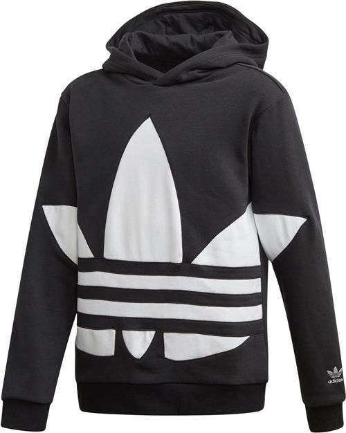 adidas Big Trefoil Hættetrøje 128 - Sweatshirts & Hættetrøjer hos Magasin