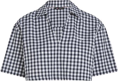 Se Tommy Hilfiger TJW SP CRP Gingham Blouse Kvinde Gingham Toppe Str XS - hos Magasin ved Magasin