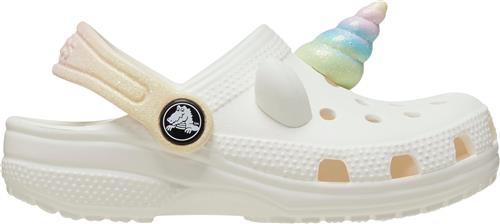 Crocs Classic IAM Rainbow Unicorncgt Chk Chalk Sandaler Str 25/26 - hos Magasin