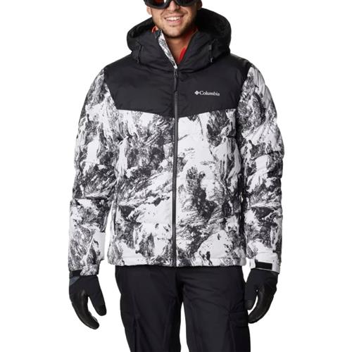 Columbia Iceline Ridge Jacket Mand White Vinterjakker Str XL - Polyester hos Magasin