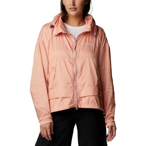 Columbia Paracutie Windbreaker Kvinde Pink Dawn Overgangsjakker Str S - Nylon hos Magasin