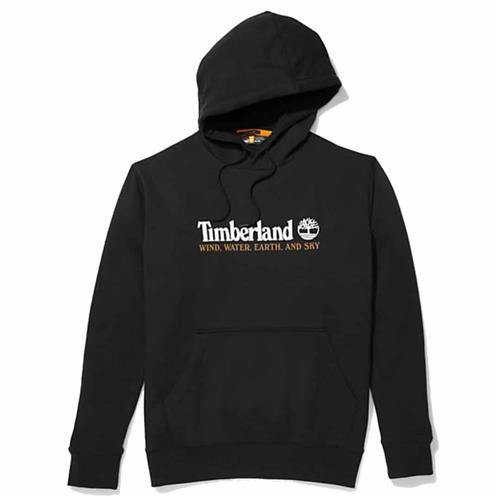 TIMBERLAND Wwes Hoodie BB REG Mand Black Hoodies Str S - Bomuld hos Magasin