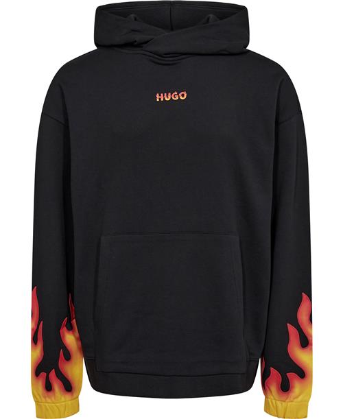 HUGO Droma Mand Sort Hoodies Str S - hos Magasin