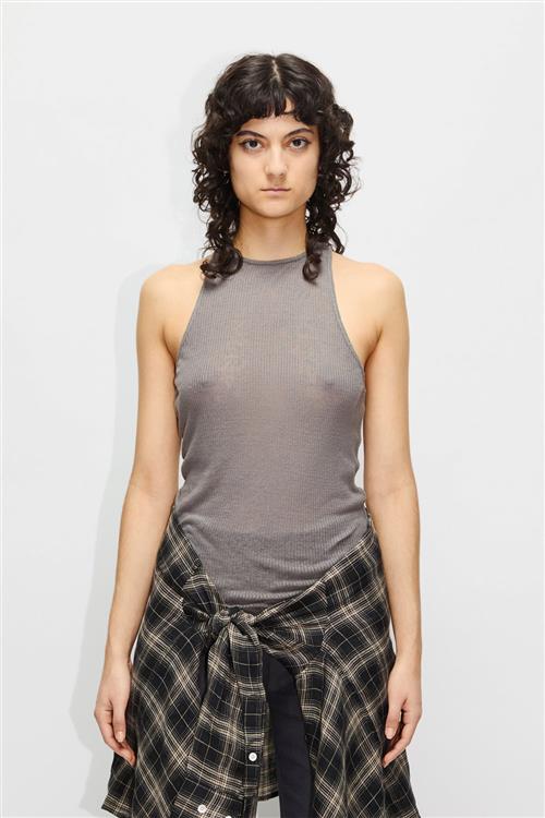 Se Hope Today Tank TOP Kvinde Granite Grey Tanktoppe Str 40 - hos Magasin ved Magasin