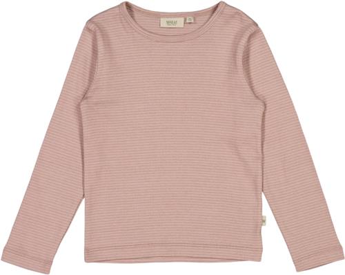 Se Wheat Langærmet Tshirt Nor Str 152/12y - Lilac Stripe Langærmede T-shirts Bomuld hos Magasin ved Magasin