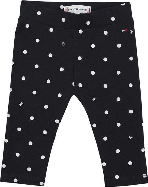 Tommy Hilfiger Baby Monotype Leggings Str 3 mdr / 62 cm - Desert Sky Bukser hos Magasin