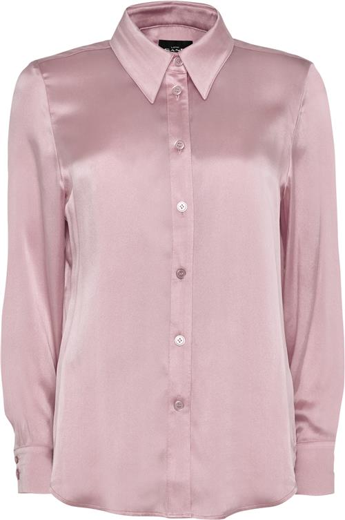 Sand 3176 Matt Latia N Kvinde Soft Pink Skjorter Str 44 - hos Magasin