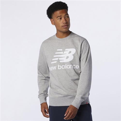 New Balance Essentials Stacked Logo Sweatshirt XS - Sweatshirts hos Magasin