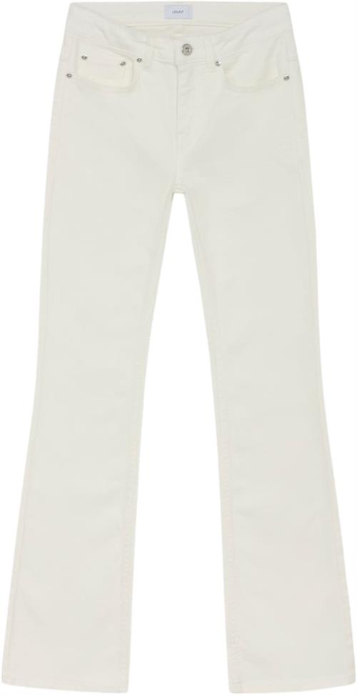 Se Grunt Texas Broken White Jeans Str 25/12Y - Broken White Jeans hos Magasin ved Magasin