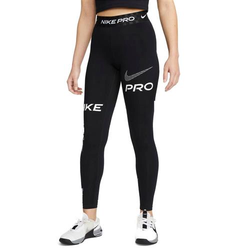 Nike Pro Drifit Mid-rise Full-length Graphic Tights S - Tights Polyester hos Magasin