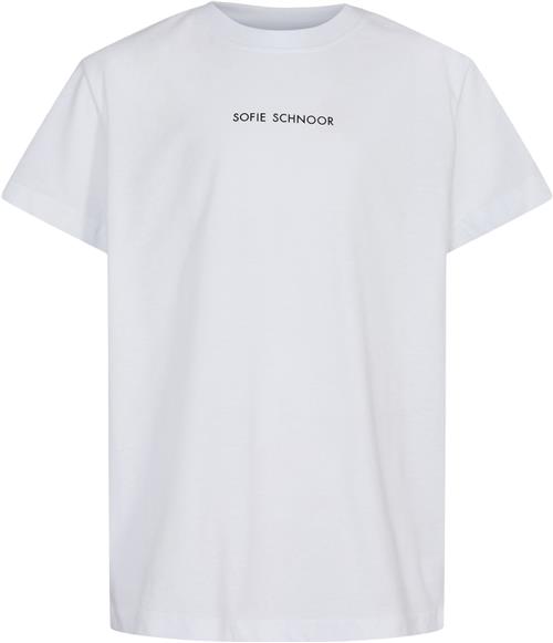 Sofie Schnoor Tshirt Str 12 år / 152 cm - Hvid Kortærmede T-shirts hos Magasin