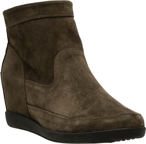 Shoe The Bear Stbemmy S Kvinde Dark Olive/dark Olive Ankelstøvler Str 41 - hos Magasin