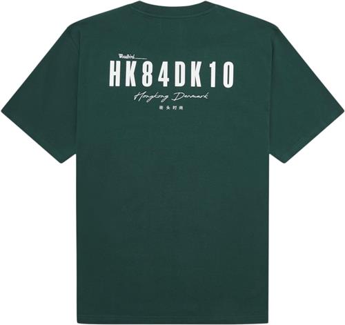 Se Woodbird Wbbaine 8410 Tee Mand Sports Green Kortærmede T-shirts Str L - hos Magasin ved Magasin