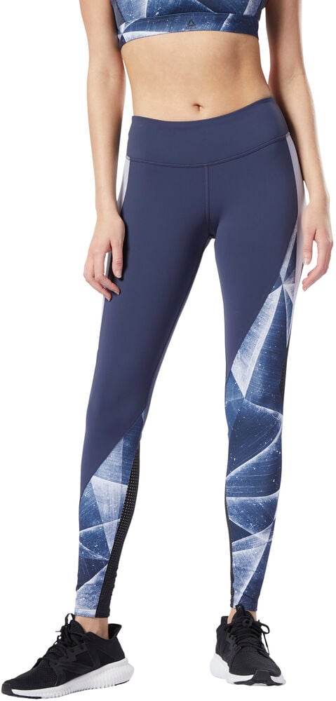 Se Reebok Lux Tights 2.0 Shattered Ice XS - Tights hos Magasin ved Magasin