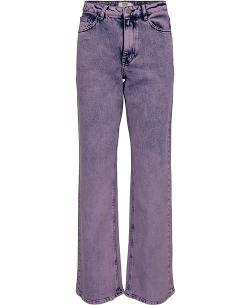 Magasin du Nord Collection Magasin Angel 2O Kvinde Dewberry Acid Dye Straight Jeans Str S Bomuld