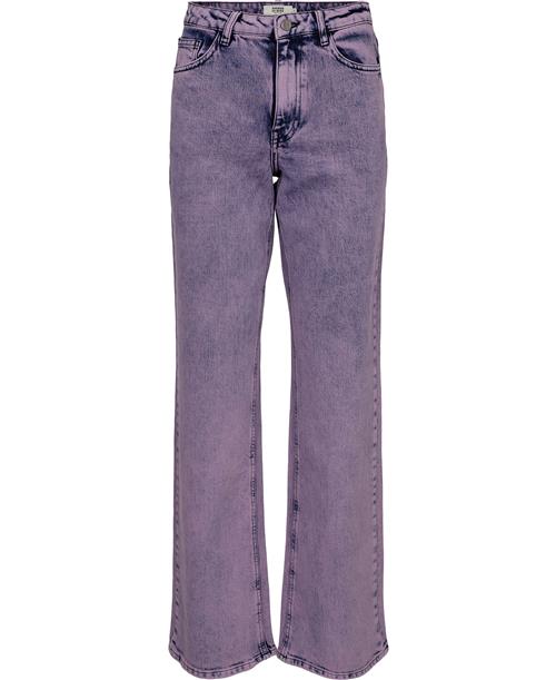 Magasin du Nord Collection Magasin Angel 2O Kvinde Dewberry Acid Dye Straight Jeans Str M Bomuld