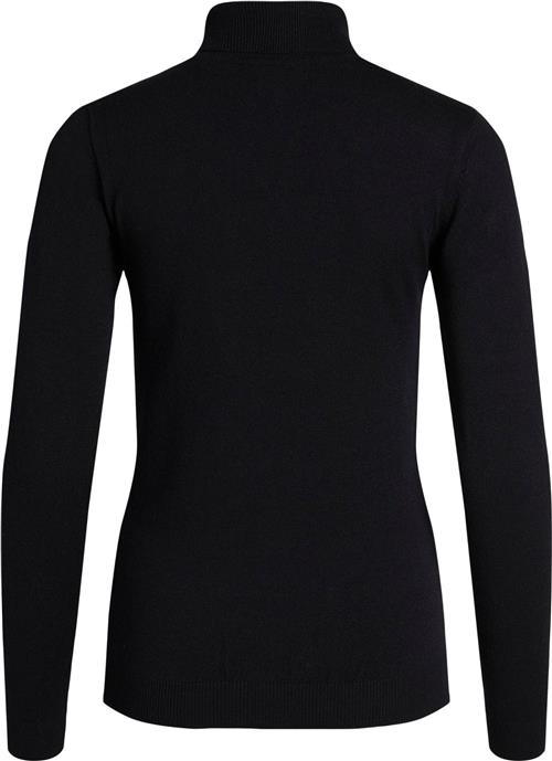 Object Objthess L/S Rollneck Knit Pullover Kvinde Black Rullekraver Str XS - hos Magasin