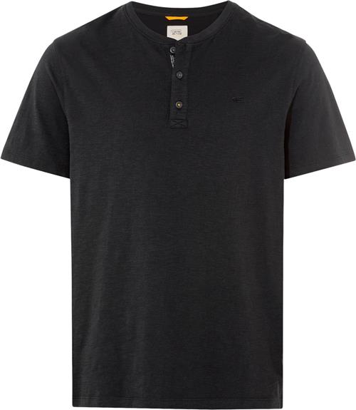 Se Camel Active NOS Henley 1/2 Mand Asphalt Kortærmede T-shirts Str S - hos Magasin ved Magasin