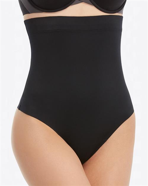 Spanx Suit Your Fancy Highwaisted Thong Højtaljede Trusser Str XS - hos Magasin