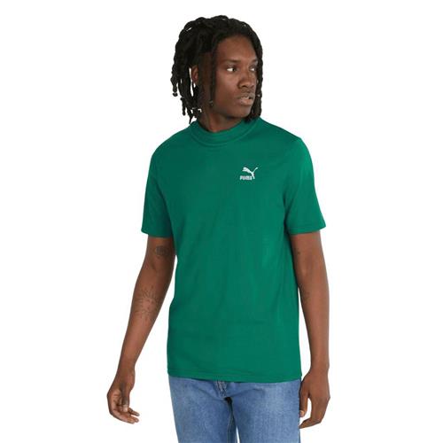 Puma Tennis Club Graphic tee Mand Verdant Green Kortærmede T-shirts Str L - Bomuld hos Magasin