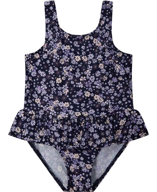 Se Name It Nmfzuna Swimsuit BOX Str 98/104 - Jet Stream Badedragter hos Magasin ved Magasin