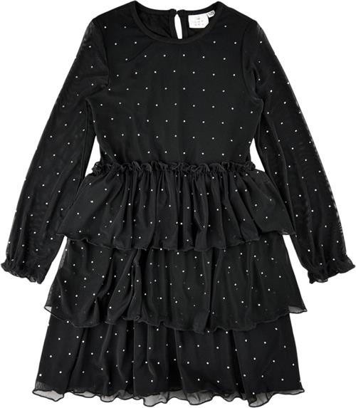 The New Tnmaise L_S Dress Str 158-164 cm/13-14 år - Black Beauty Kjoler Polyester hos Magasin