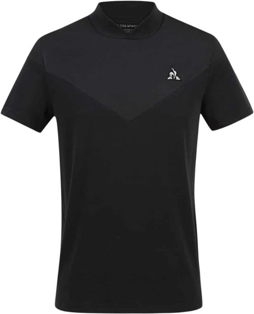 Le Coq Sportif Tech TEE SS N°1 M Black Mand Ingen Kortærmede T-shirts Str XL - Bomuld hos Magasin