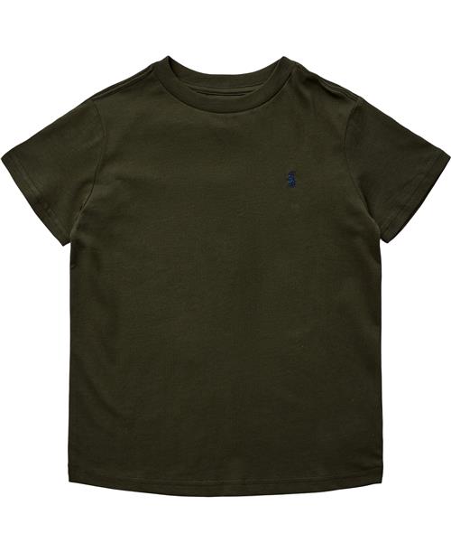 Polo Ralph Lauren Cotton Jersey Crewneck Tee Str 6 / 6 år - Armadillo/c7998 Kortærmede T-shirts Bomuld hos Magasin